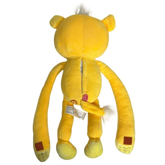 WowWee Fingerlings Plush Lion Yellow Makes Sounds Closing Eyes 18 in - Picture 4 of 6